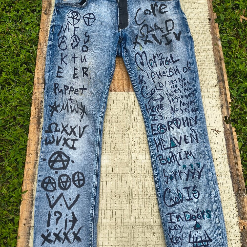 Jeans 32/30 | Custom | Omega Ware | 1/1 | No reproduction, No reprint |